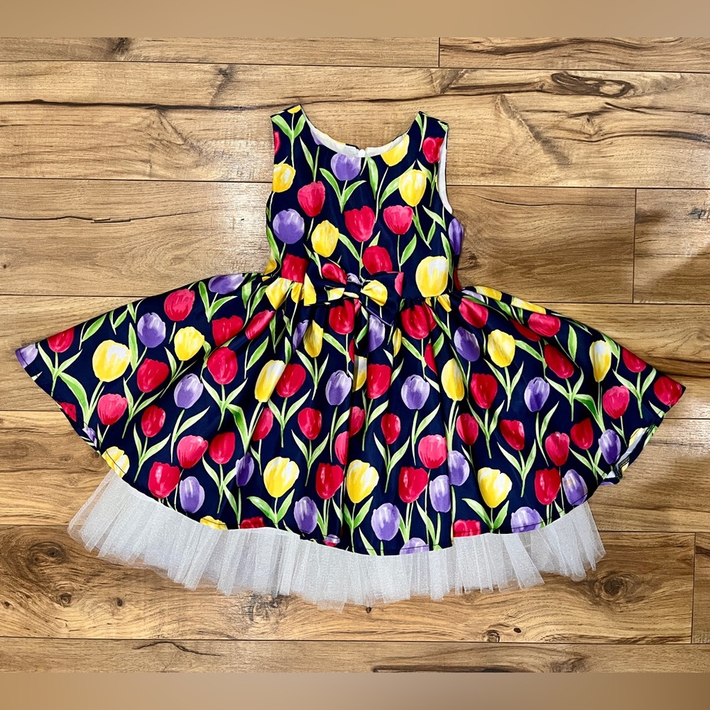 American Princess Toddler Girls Tulip Dress 4T
